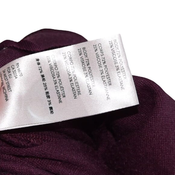 Anthropologie Deep Purple Jumpsuit - Picture 4 of 8